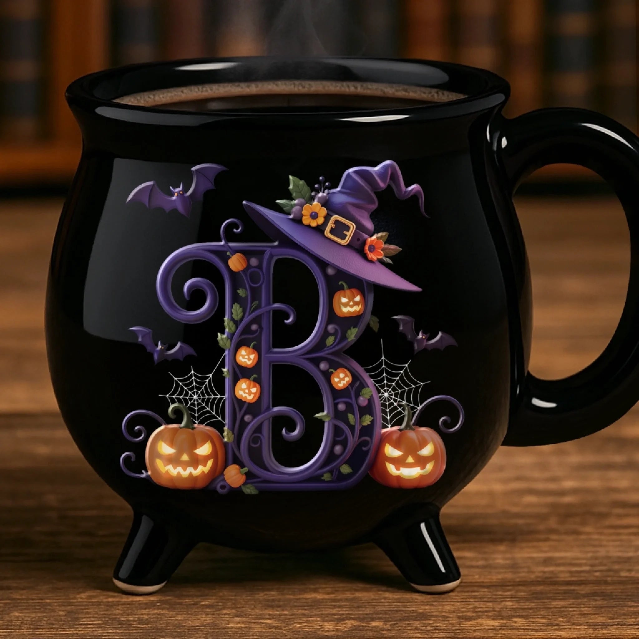 Custom 12oz Ceramic Cauldron Coffee Mug Witchy Gifts For Besties Sisters BFF Family Yourself Brew And Boo AMZ