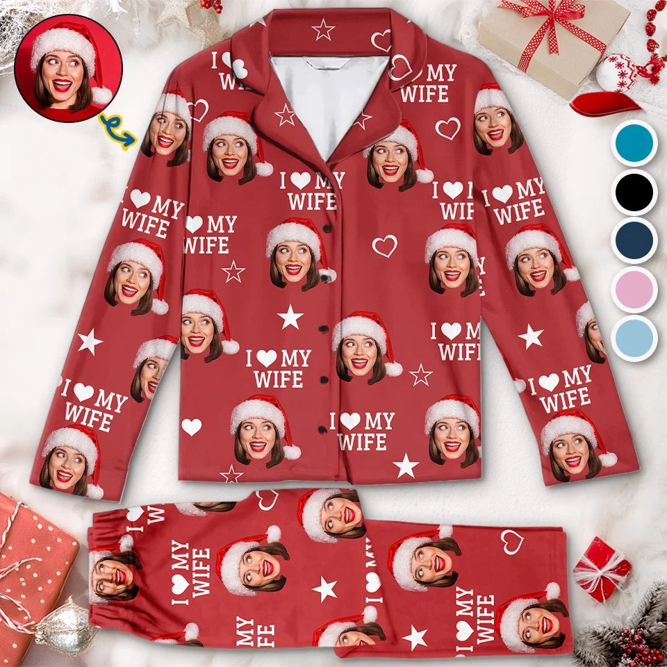 Custom Photo A Gift That Brings Joy And Warmth To Your Relationship  Couple Personalized Custom Pajamas  Christmas Gift For Husband Wife Anniversary