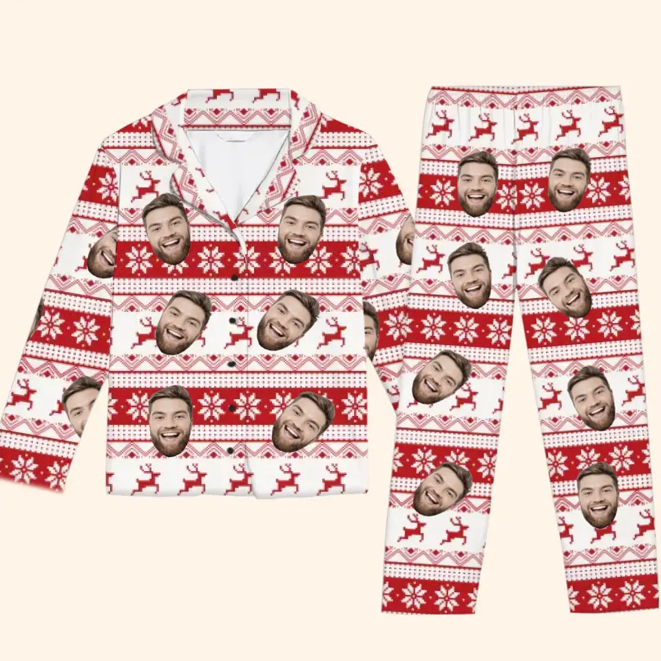 Custom Photo Christmas Is All About Family Making Merry  Family Personalized Custom Pajamas  Christmas Gift For Family Members