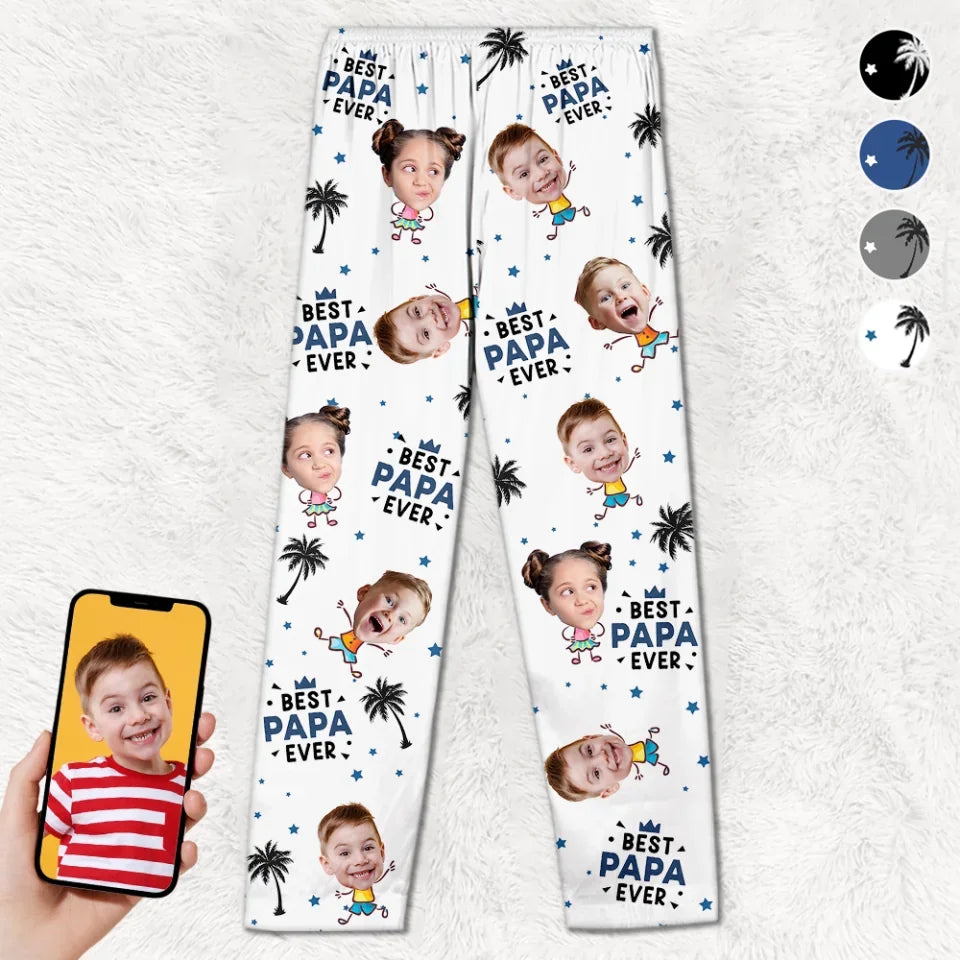 Custom Photo Every Family Needs A Little Comfort And Love  Family Personalized Custom Pajama Pants  Christmas Gift For Dad Grandpa