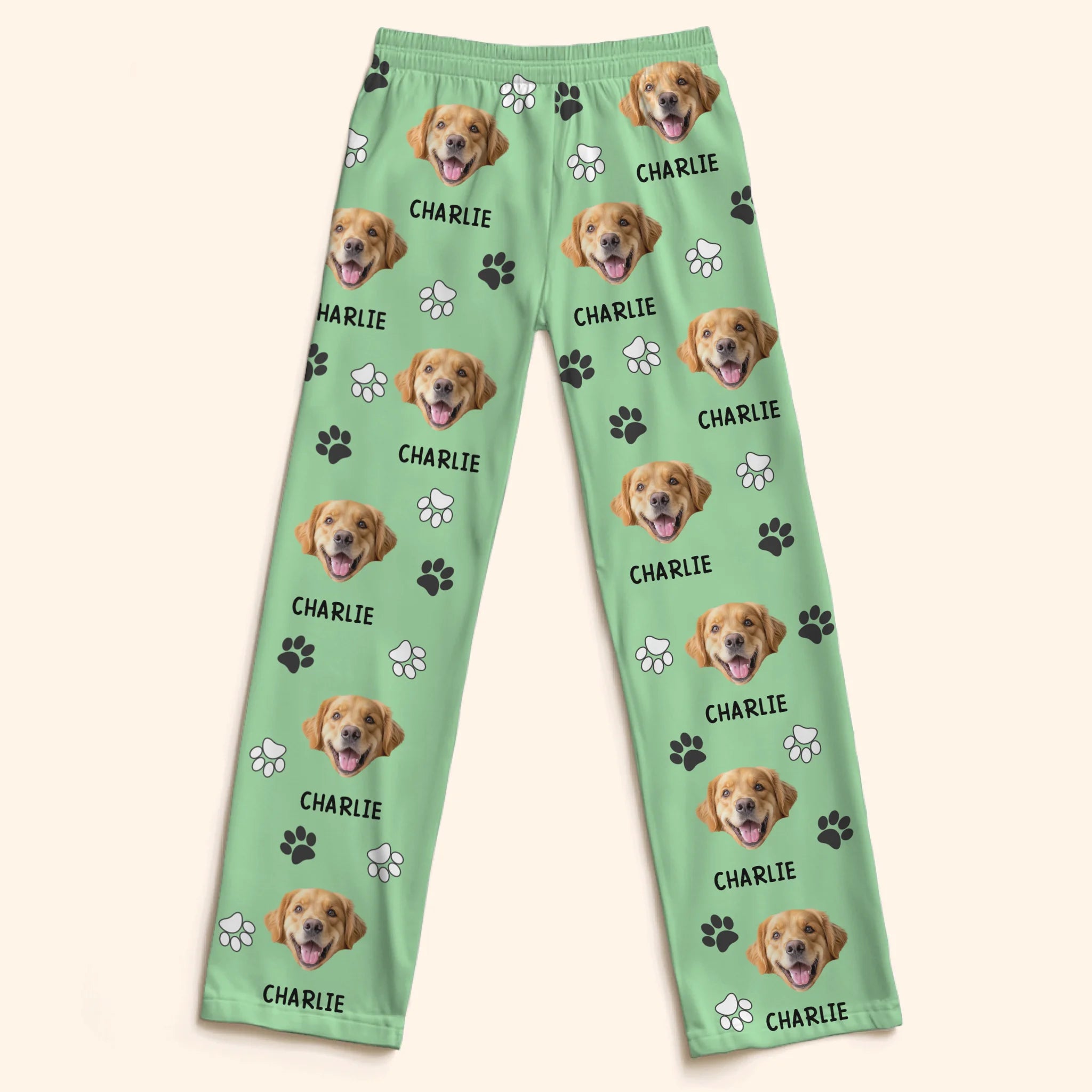 Custom Photo Pajama Pants  Personalized Christmas Birthday Gifts For Dog Cat Lovers Dog Dad And Mom Cat Owners  Cozy Nights Puppy Vibes