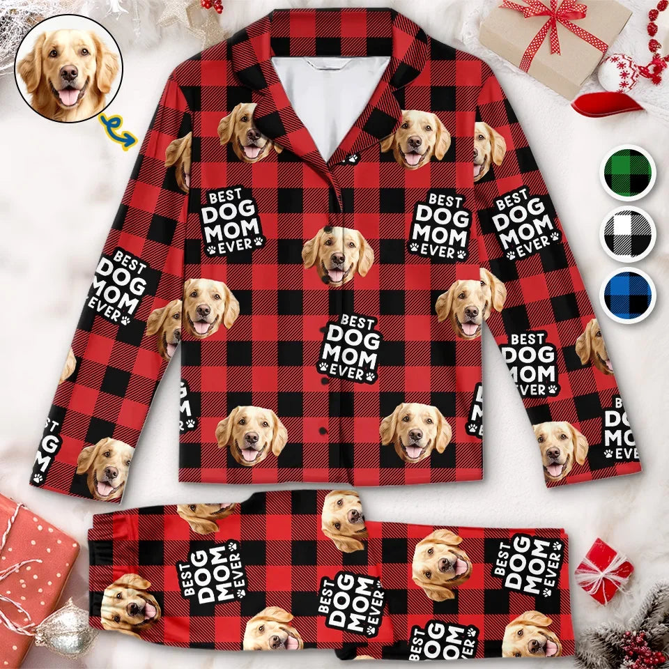 Custom Photo Unconditional Love From Furry Friends Dog & Cat Personalized Custom Pajamas Christmas Gift For Pet Owners Pet Lovers